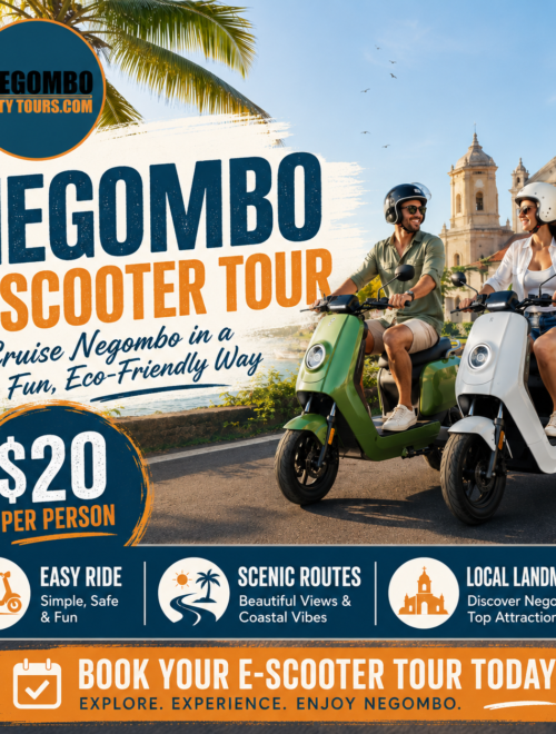 Negombo E-Scooter Tour
