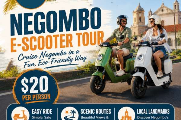 Negombo E-Scooter Tour