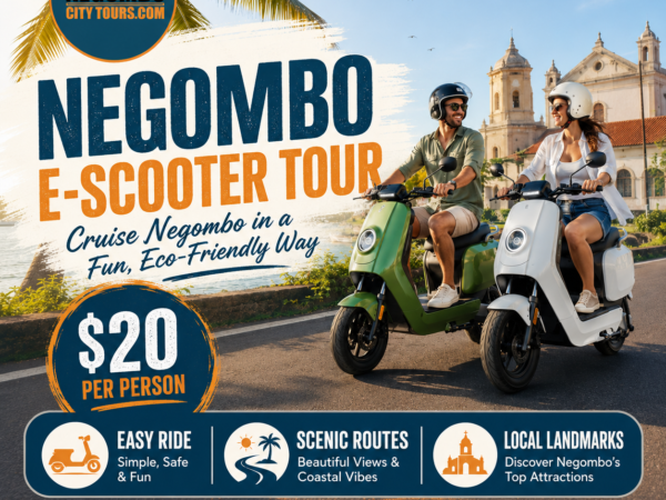 Negombo E-Scooter Tour